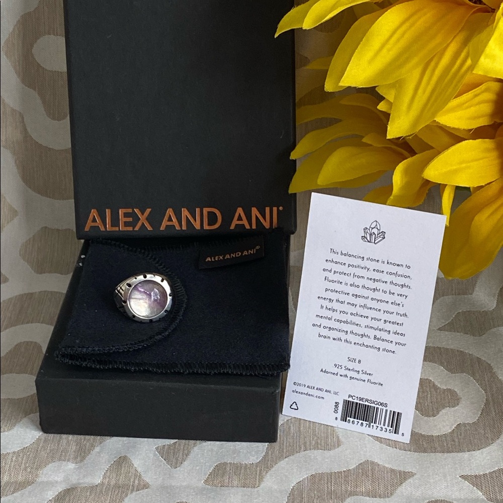 NWT Alex & Ani sterling silver .925 ring